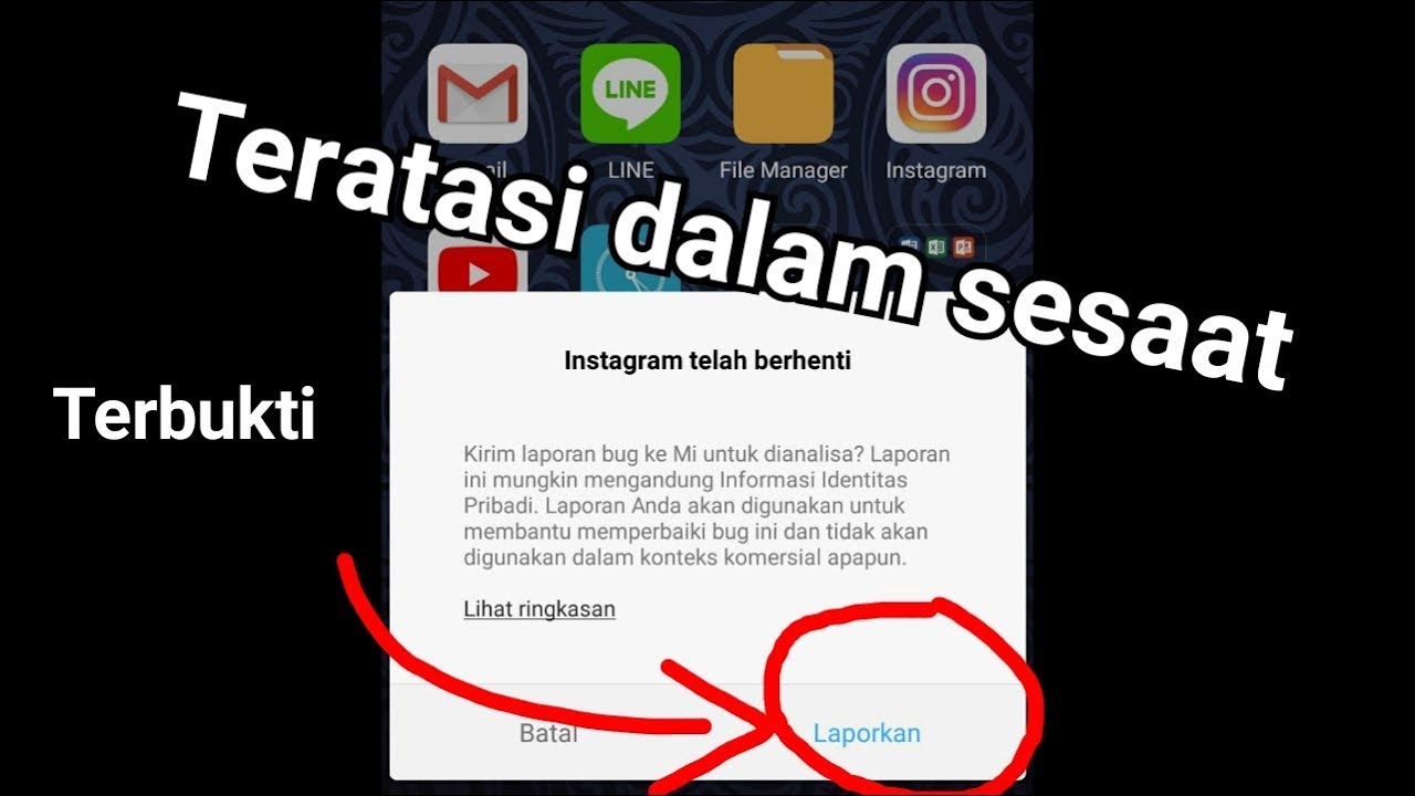 Cara mengatasi instagram tidak  bisa  di buka  instagram 