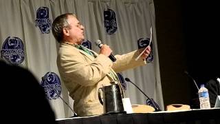 Sylvester McCoy reads Pandorica script at Dragon*Con 2011