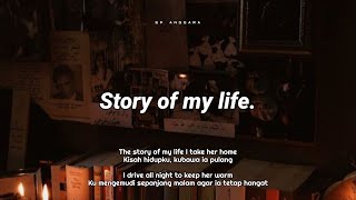 one direction - story of my life (slowed down)  | lirik lagu terjemahan