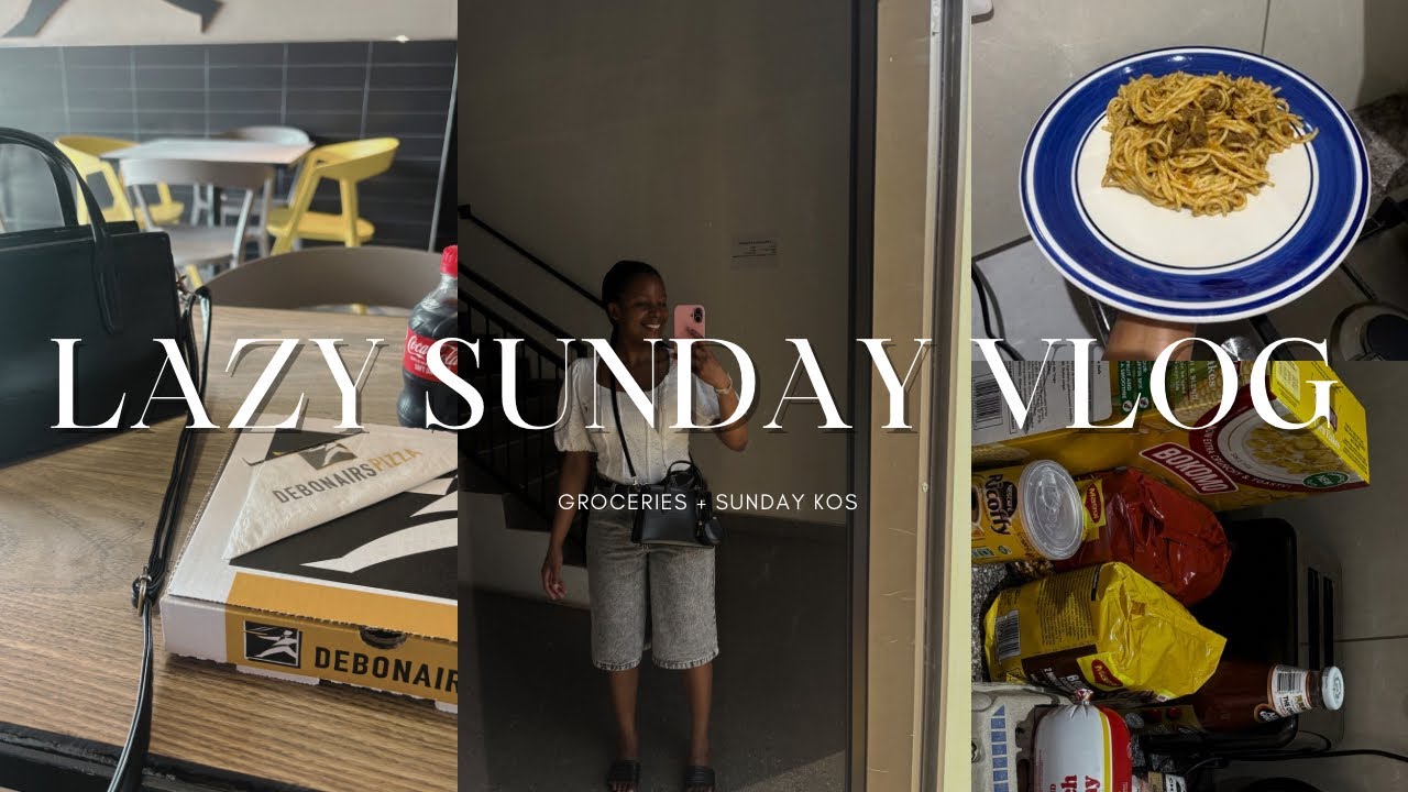 Uni Daries| Spend the Lazy Sunday with me, groceries, cooking & more 