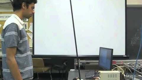 Feedback control of a time delayed inverted pendulum