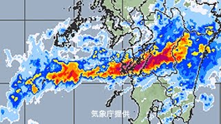 豪雨もたらす「線状降水帯」　動画で解説