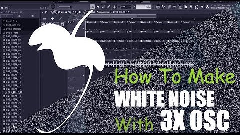 How To Make White Noise In 3X OSC (FL Studio)