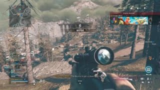 Moving car snipe in Warzone!!