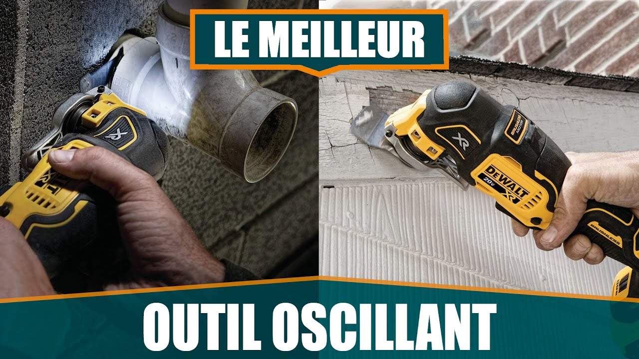 LE MEILLEUR OUTIL MULTIFONCTION OSCILLANT - DEWALT DCS356B 