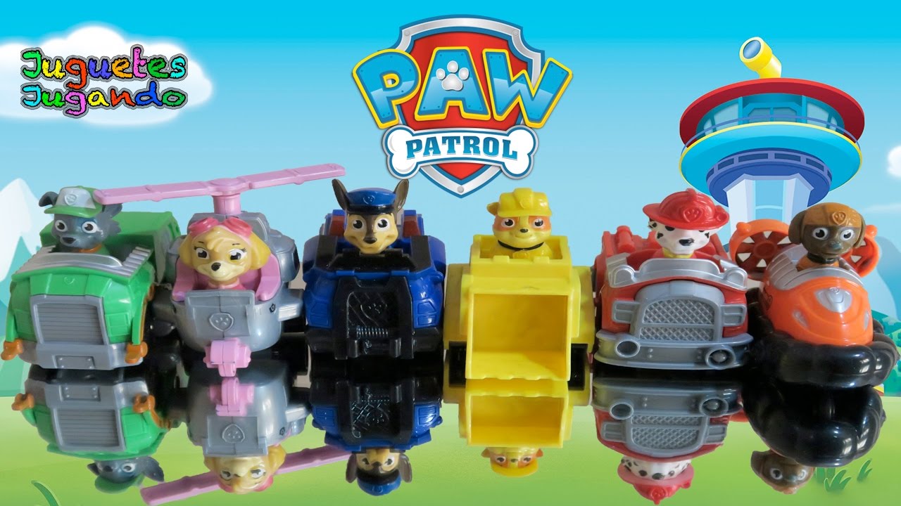Coches Paw Patrol Unboxing juguetes