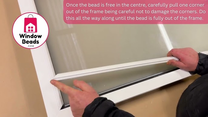 How To Work With Tight Beads on uPVC Windows (Sheerframe)