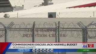 Commissioners discussing budget for Jack Harwell Detention Center