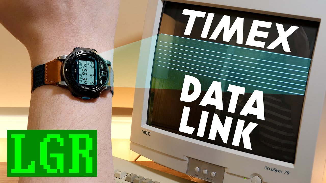 This 1994 Smartwatch Syncs with a CRT Monitor! LGR Oddware - YouTube