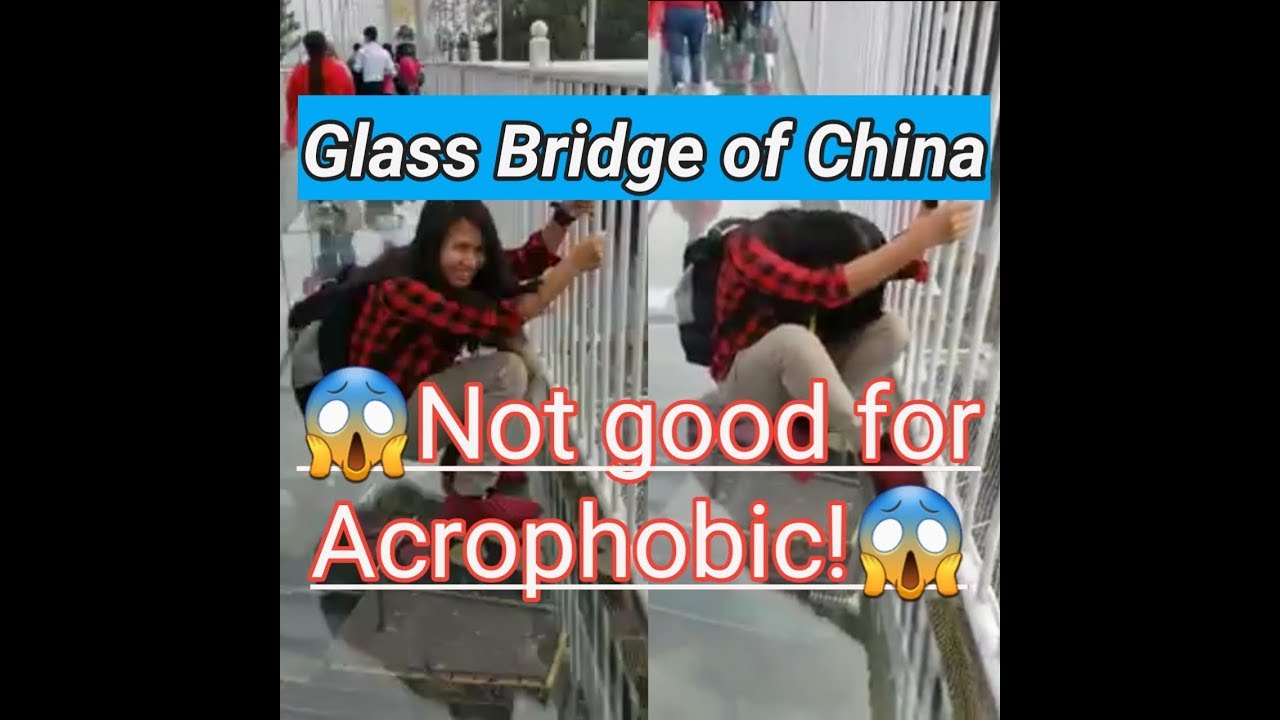 China Glass Bridge CRACK EFFECT YouTube