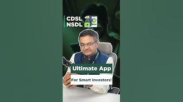 The Ultimate App for Smart Investors! - Background -CDSL and NSDL | Kapil Jain | Enrichwise