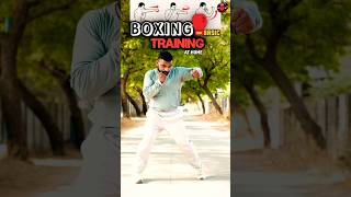 Cross Hook Uppercut 💥 Boxing Basics At Home Training | Fitness Shorts