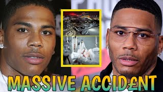 NELLY Rushed to the Hospital As he was INVOLV£D in a BRUT@L Car ACCID£NT on his Way back from court