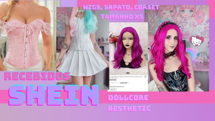 Recebidos fofos da SHEIN roupas kawaii, dollcore aesthetic 