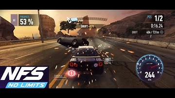 Nissan Skyline GT - R : Need For Speed No Limits Chapter 6 : Boss Dwayne ( Subaru Impreza WRX STI )