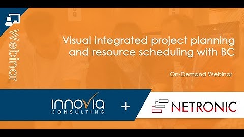 Visual integrated project planning and resource scheduling with BC