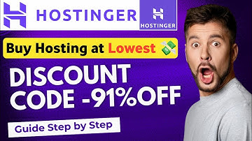 How to Buy Hosting from Hostinger at Lowest Price💲😉 Hostinger Coupon Code 2025