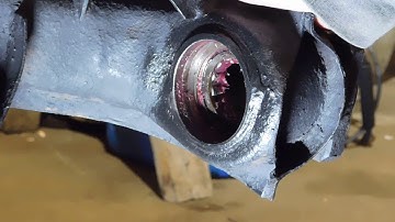 Baja Buggy Build Part 5 Trailing arm bearings install