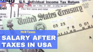 When you earn an income in the united states as h1-b visa holder, will
be responsible to pay taxes. tax payable is calculated using u.s t...