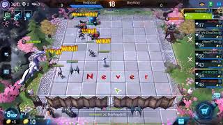 Arena of evolution red tides