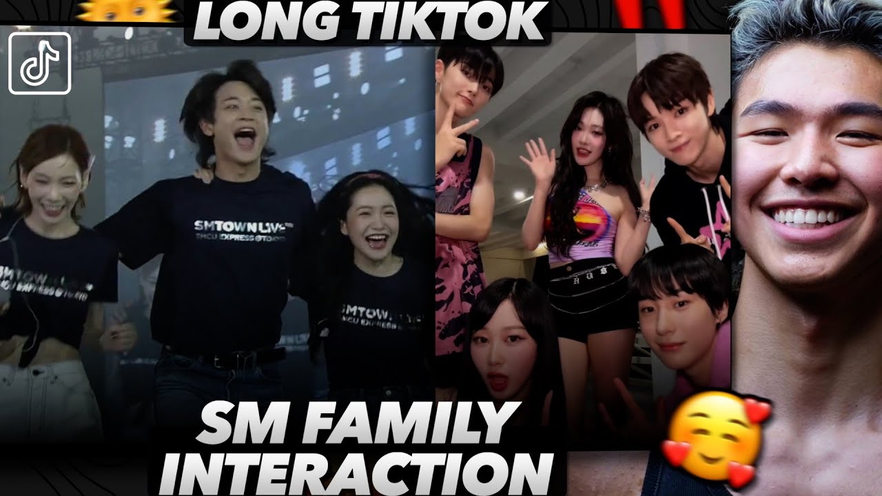 Athlete React to Ultimate SM Family TikTok Compilation