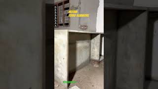CEMENT WARDROBE KITCHEN IN BANGLORE #civilwork #interiordesign #construction #home #interiordesign