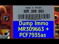 Mitsubishi Carisma 1998 Dump Immo MR309663 +Key PCF7935as