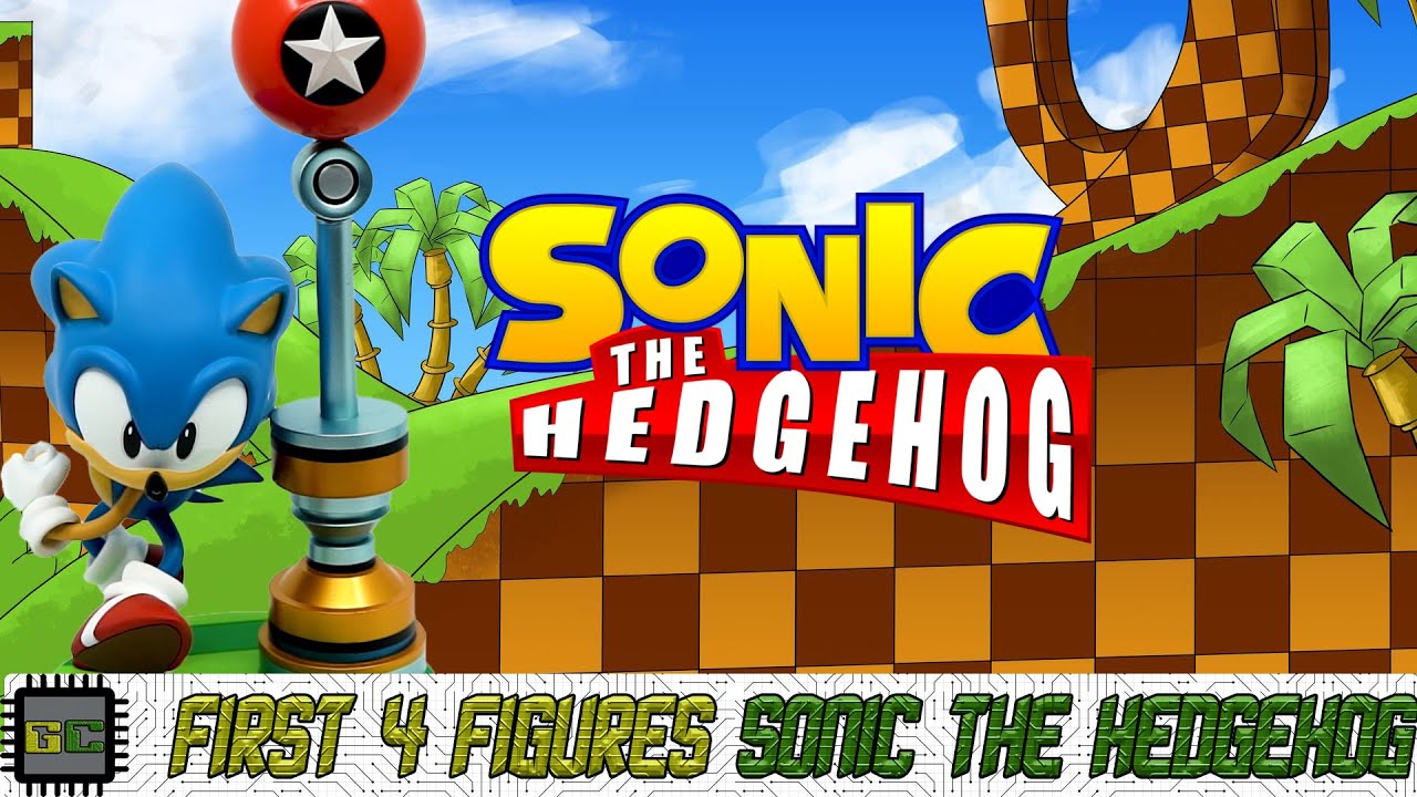 First 4 Figures Sonic the Hedgehog Statue! | Nicks Collectables