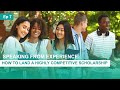 Speaking From Experience: How to Land a Highly Competitive Scholarship Ep 7