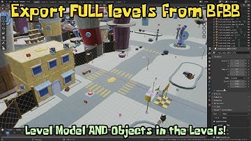Battle For Bikini Bottom - Exporting FULL Levels