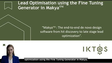 Lead Optimization Using the Fine Tuning Generator in Makya
