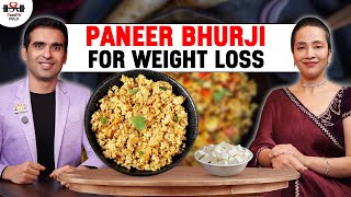 Paneer Bhurji Recipe for Weight Loss | Fat Loss Vegetable Recipes | IWLD | Indian Veg Diet by Richa screenshot 5
