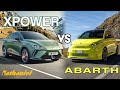 Ev hot hatch comparison  mg4 xpower vs abarth 500e scorpionissima  nathaniel cars