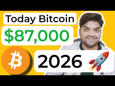 Today Bitcoin ( BTC ) Price $87,000 | Today News Updates 🔥