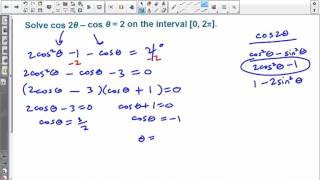 Ch  5 5 Multiple Angle Formulas Notes Day 2