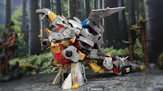 Ss86 Dinobots Combination To Godzillatransformers Stop Motion Animation