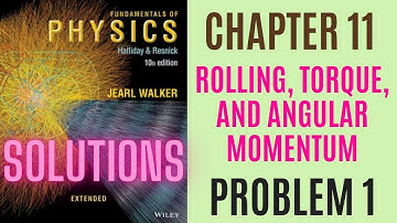 Halliday resnick chapter 11 problem 1 solution | Fundamentals of physics 10e solutions