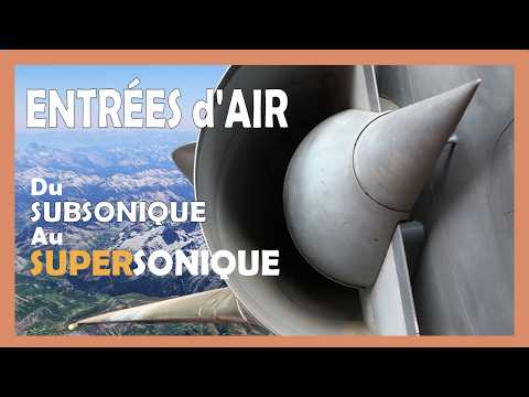 How do fighter jet air intakes work?