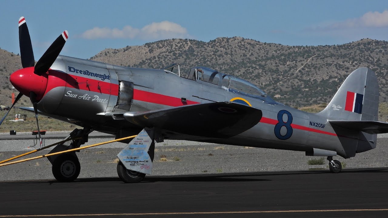 Dreadnought Reno Racer Engine dreadnoughts engine making its exit, Reno 2023 - YouTube