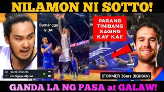 PANALO! NILAMON ni KAI SOTTO exBIGMAN ng 36ÉRS! BINANGGA GIBA! IMPRESSIVE PASS & MOVES! 