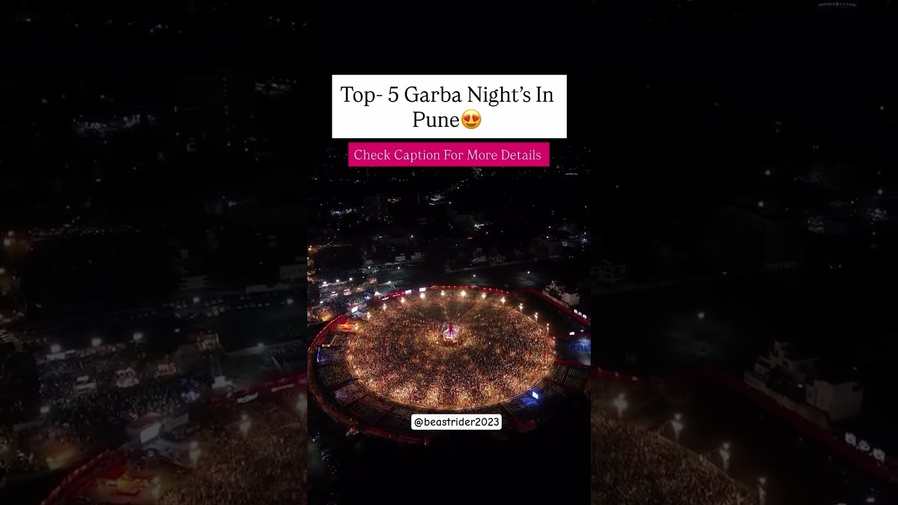 Best Dandiya Nights In Pune shehar 😍 