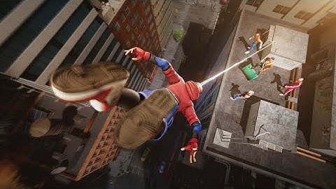 SPIDER FIGHTER 3 | Ultimate Superhero Open World Battle Gameplay | Android & iOS | KR VERSE GAMING