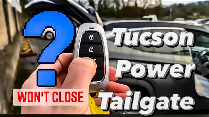 Tucson Power Tailgate won’t close - Don’t get confused like me 🤷🏻‍♂️…#newtucson #howto #tailgate