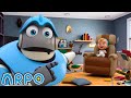 ¡Aventura loca en la silla! | El Robot ARPO🤖 Dibujos animados para niños