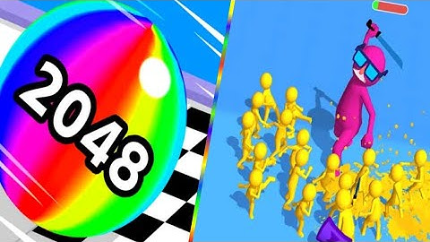 🎮Join & Clash vs BallRun2048 All Levels - New Max Level Android,Ios Mobile Gameplay - Samudra Games