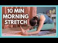 10 min morning yoga flexibility flow  yoga with kassandra
