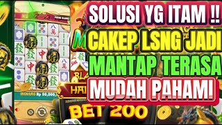 ASYK MENARIK ⁉️ POLA MAHJONG WINS 3 HARI INI ✨TRIK MAHJONG 3 SCATTER HITAM ✅ POLA MAHJONG WINS 3