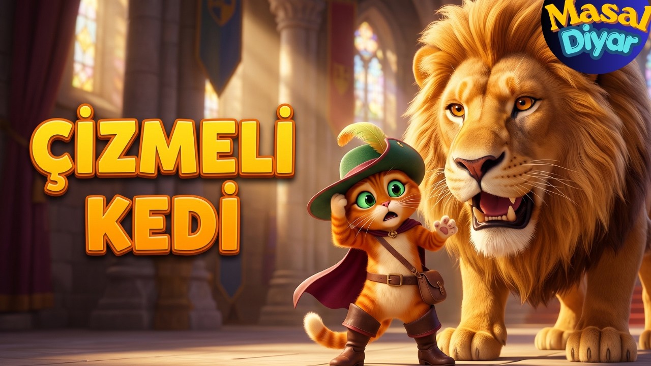Çizmeli Kedi | En Sevilen Klasik Çocuk Masalları | Türkçe Masal #çocukvideoları #okulöncesi