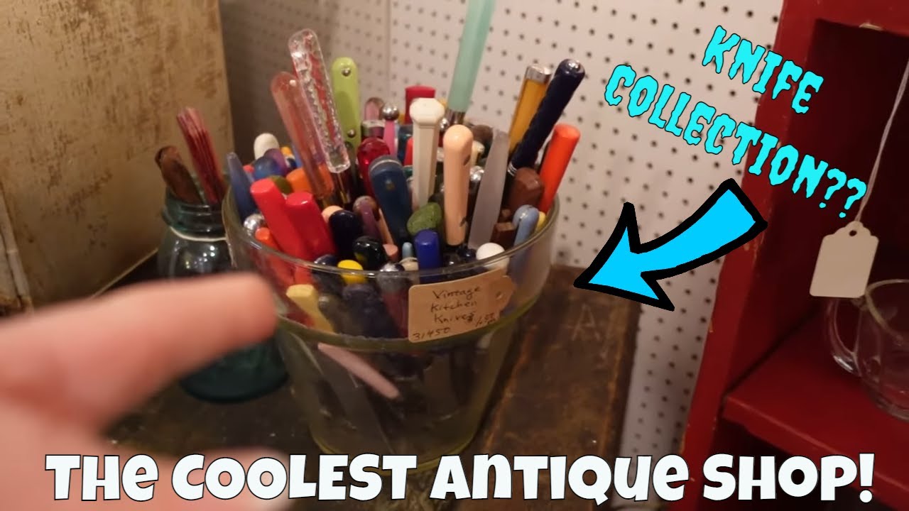 THE MOST ECLECTIC ANTIQUE STORE! | Vic's Antiques & Uniques SHOP WITH ME