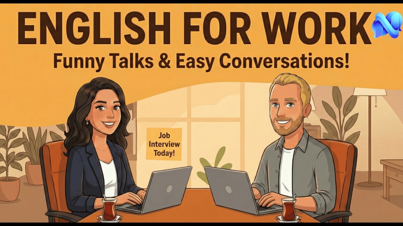 How to Make English Easier at Work | Funny Conversations and Easy Dialogues | English Podcast